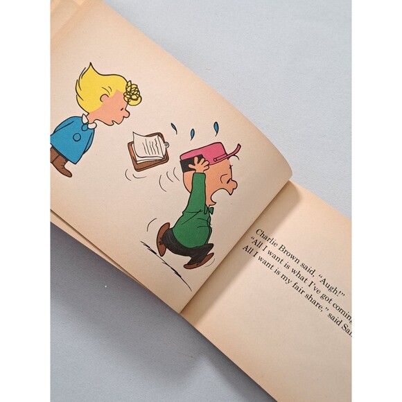 VTG 1965 Charlie Brown Christmas & 1970 You're So Smart Snoopy Paperback Schultz - Picture 3 of 16